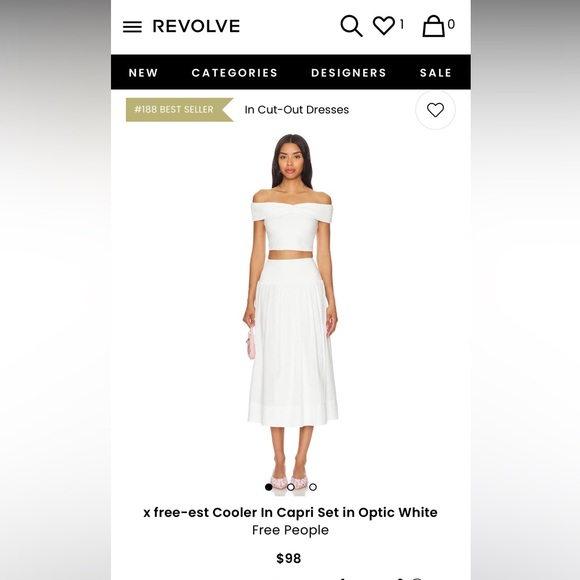 Revolve x free-est Cooler In Capri Set in Optic White
Free People - Picture 1 of 5